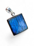 Labradorite Solid 925 Sterling Silver Pendant