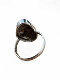 Copper Agate Solid 925 Sterling Silver Ring 8.5