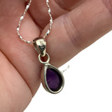 Amethyst Solid 925 Sterling Silver Necklace