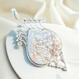 Wild Horse Jasper Solid 925 Sterling Silver Pendant