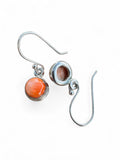 Spiny Oyster Solid 925 Sterling Silver Earrings