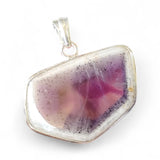 Trapiche Amethyst Solid 925 Sterling Silver Pendant