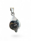White Water Turquoise Solid 925 Sterling Silver Pendant