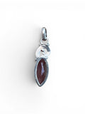 Smoky Quartz Solid 925 Sterling Silver Pendant