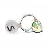 Kingmaker Peacock Dahlia Solid 925 Sterling Silver Ring 5