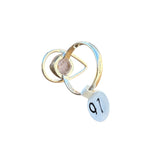 Rough Morganite Solid 925 Sterling Silver Ring 10