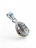Herkimer Diamond Solid 925 Sterling Silver Pendant