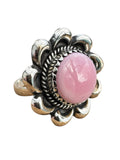 Pink Queen Conch Solid 925 Sterling Silver Ring 6