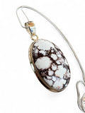 Wild Horse Jasper Solid 925 Sterling Silver Pendant with chain