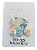 Natrolite Solid 925 Sterling Silver Earrings