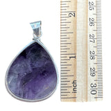 Amethyst Solid 925 Sterling Silver Pendant
