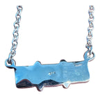 Emerald Solid 925 Sterling Silver Necklace