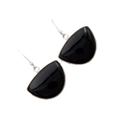 Tektite Solid 925 Sterling Silver Earrings