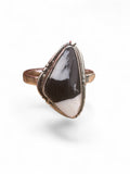 White Buffalo Solid 925 Sterling Silver Ring 9.5