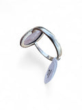 Rose Quartz Solid 925 Sterling Silver Ring 10