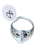 Amethyst Solid 925 Sterling Silver Ring 8