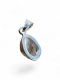 Herkimer Diamond Solid 925 Sterling Silver Pendant