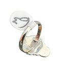 Golden Hills Solid 925 Sterling Silver Ring 6.5
