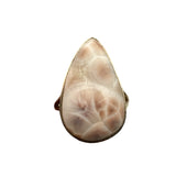 Natrolite Solid 925 Sterling Silver Ring 7