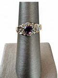 Amethyst Solid 925 Sterling Silver Ring 6