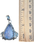 Carved Rainbow Moonstone Solid 925 Sterling Silver Pendant