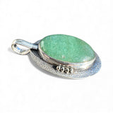 Green Onyx Solid 925 Sterling Silver Pendant