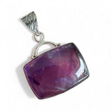 Amethyst Solid 925 Sterling Silver Pendant
