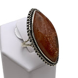 Sunstone Solid 925 Sterling Silver Ring