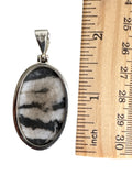 White Buffalo Solid 925 Sterling Silver Pendant
