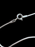 Fordite & Blue Topaz Solid 925 Sterling Silver Pendant with 20 in chain