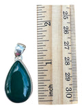 Green Onyx Solid 925 Sterling Silver Pendant