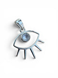 Eye Moonstone Solid 925 Sterling Silver Pendant