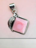 Pink Queen Conch Solid 925 Sterling Silver Pendant