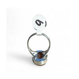 Sunstone Solid 925 Sterling Silver Ring 9