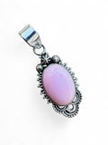 Pink Conch Solid 925 Sterling Silver Pendant