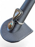 Number 8 Turquoise Solid 925 Sterling Silver Earrings 10