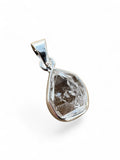 Herkimer Diamond Solid 925 Sterling Silver Pendant