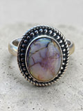 Monarch Opal Solid 925 Sterling Silver Ring 6
