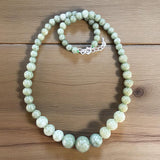 Jade graduated Beaded Necklace