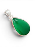 Green Onyx Solid 925 Sterling Silver Pendant