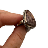 Sonora Sunset Solid 925 Sterling Silver Ring 8.5