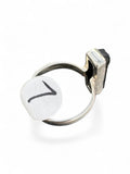Black Tourmaline Solid 925 Sterling Silver Ring 7
