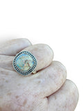 Monarch Opal Solid 925 Sterling Silver Ring 8