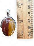 Mookaite Jasper Solid 925 Sterling Silver Pendant