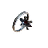 TURTLE Sponge Coral Solid 925 Sterling Silver Ring 8