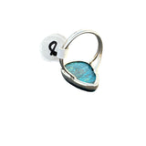 Shattuckite Solid 925 Sterling Silver Ring 8