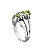 Peridot Solid 925 Sterling Silver Ring