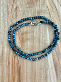 Labradorite 4 mm 16 in Beaded Necklace