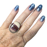 Mookaite Jasper Solid 925 Sterling Silver Ring