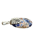 Sodalite Solid 925 Sterling Silver Pendant